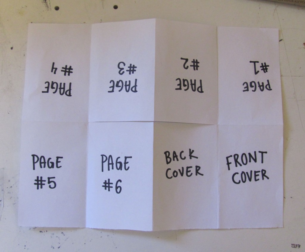 Foldables: Make an 8-page mini book from one sheet of paper