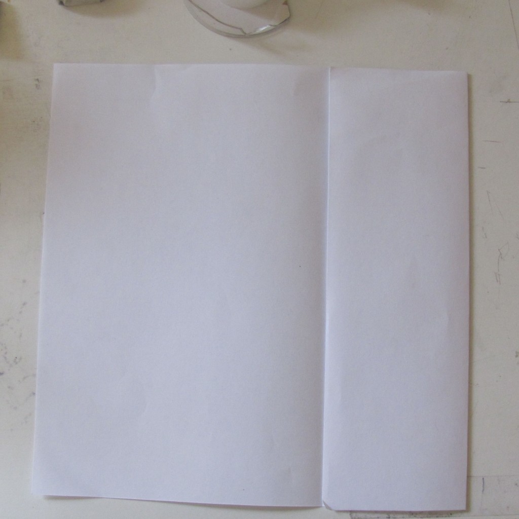 How to make a 8 page MINI BOOK with 1 sheet of paper, no glue